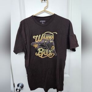 "Wanna Buck" PBR Mens Large Shirt